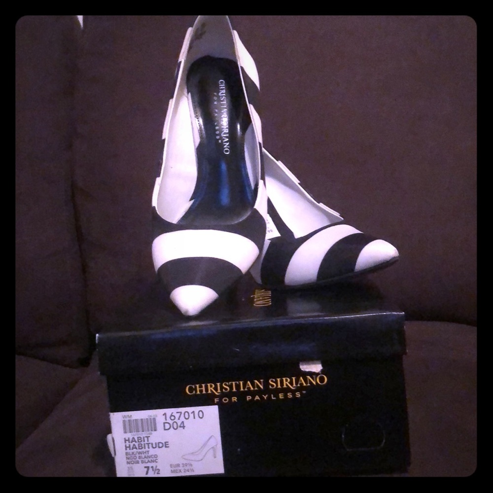Black & White Shoes